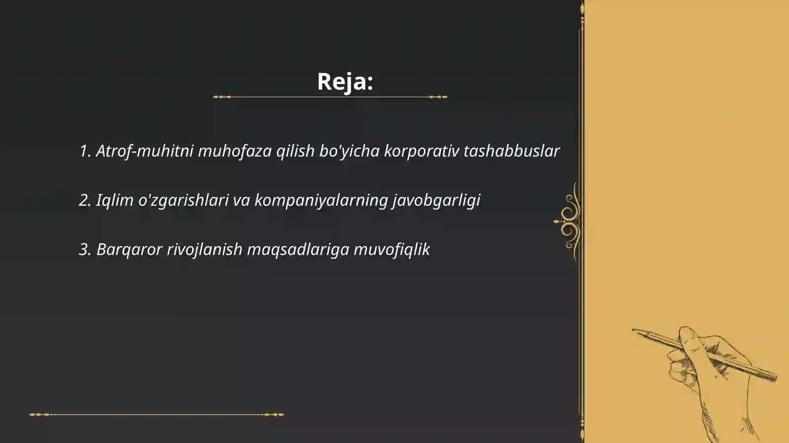 Savdoda ESG (Environmental, Social, Governance) mezonlari: kompaniyalar uchun yangi standartlar 2