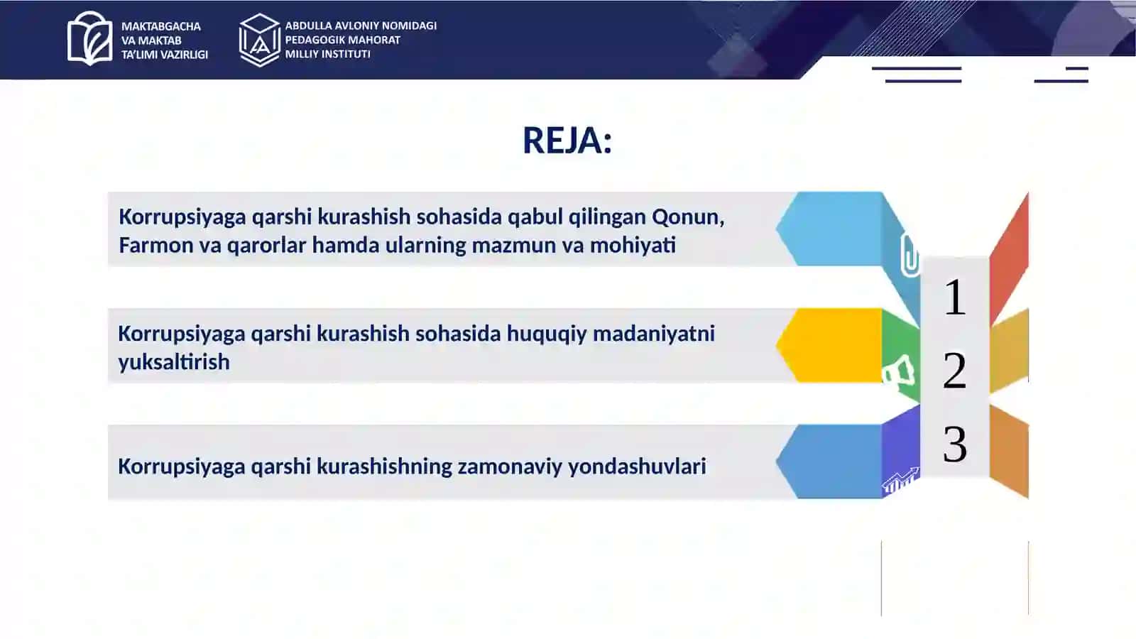 Korrupsiyaga qarshi kurashishning zamonaviy yondashuvlari 2