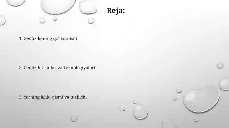 Yer geofizikasi 2