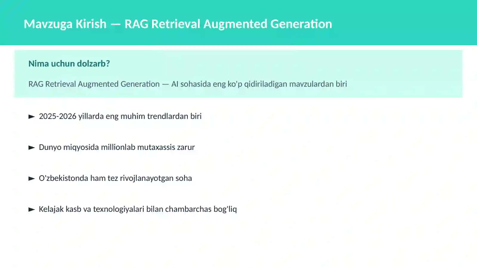 GENERATIVE AI VA LLM 2
