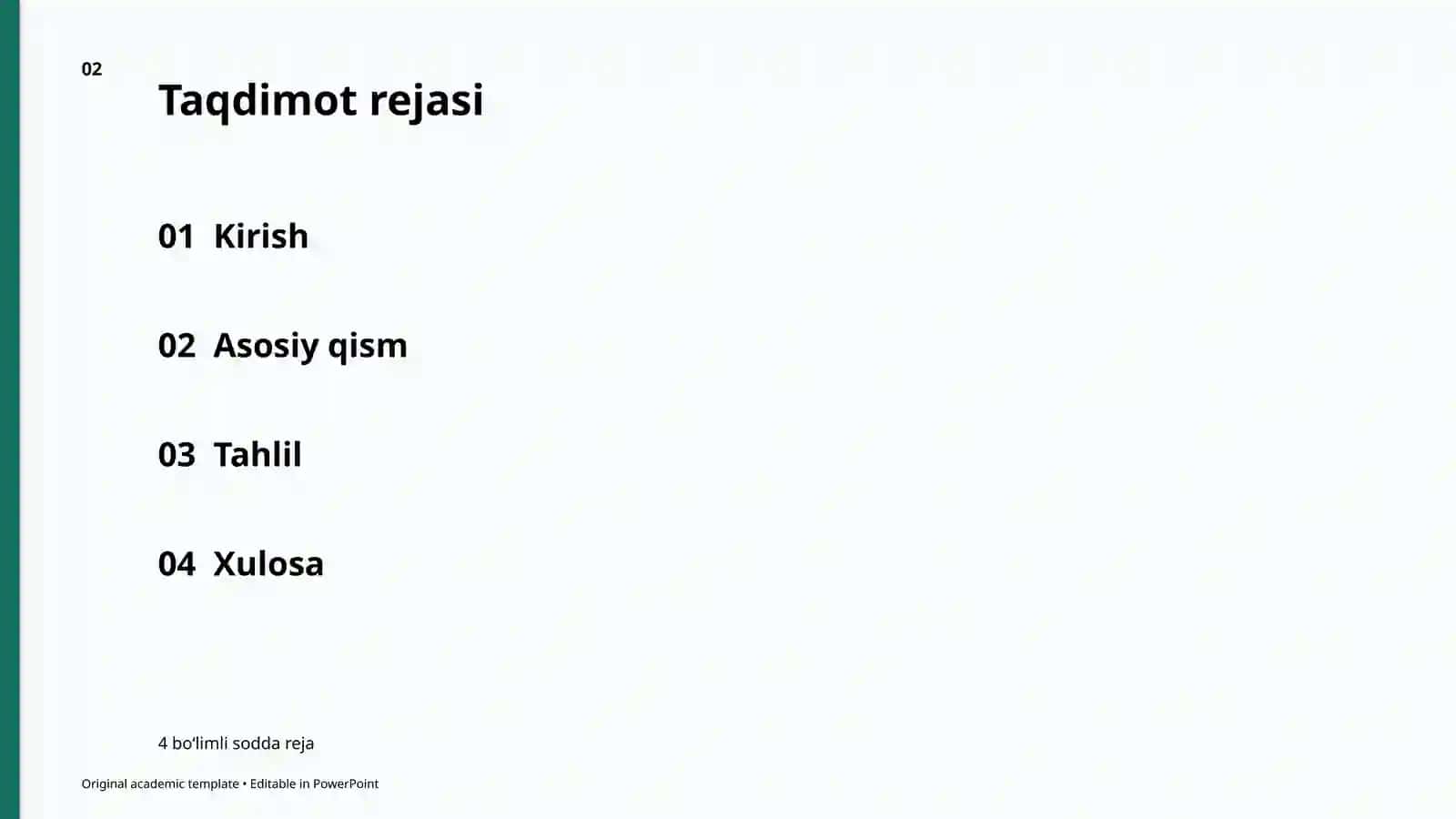 Ilmiy taqdimot uchun qo'llanma 2