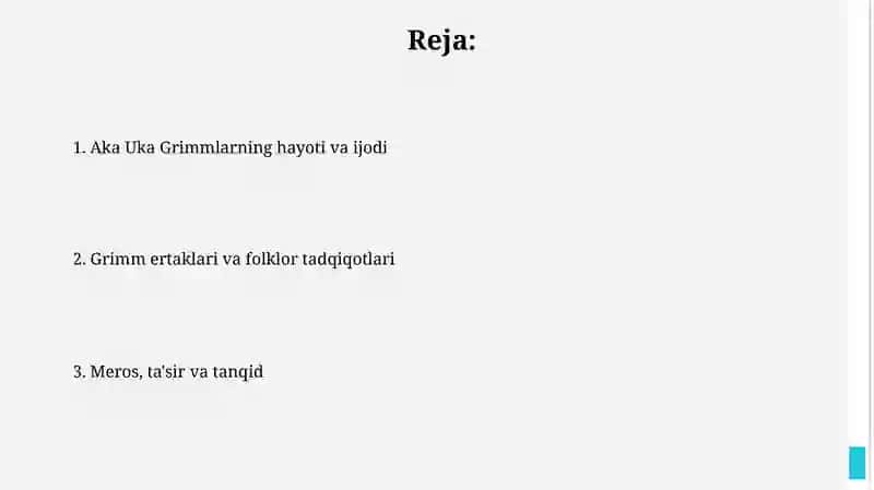 Aka Uka Grimmlarning hayoti 2