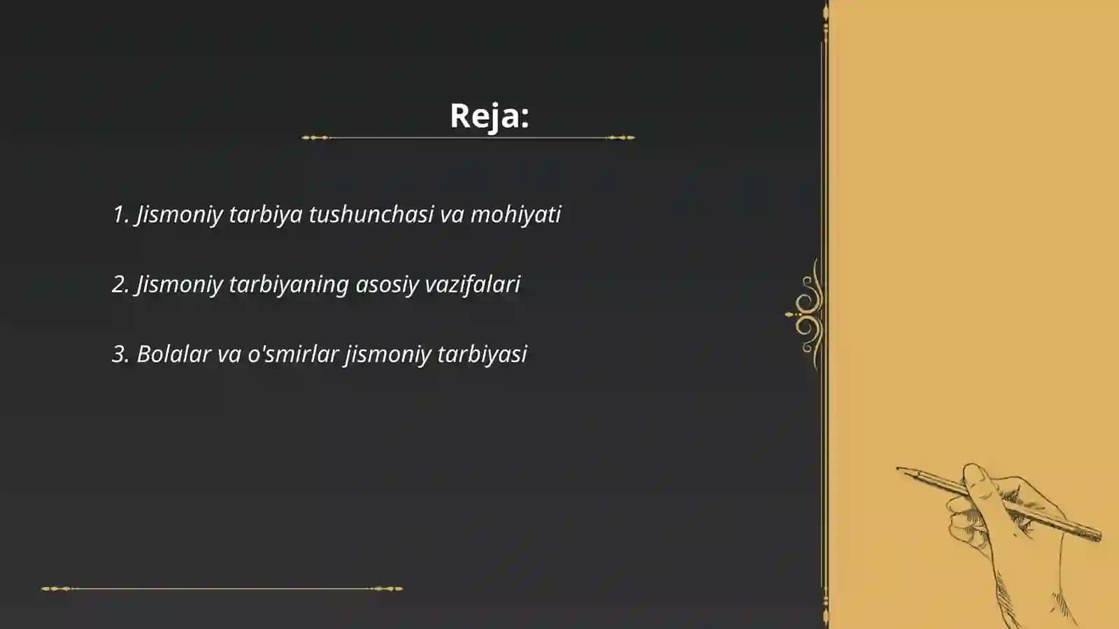 Jismoniy tarbiya fanining vazifa va vositalari 2