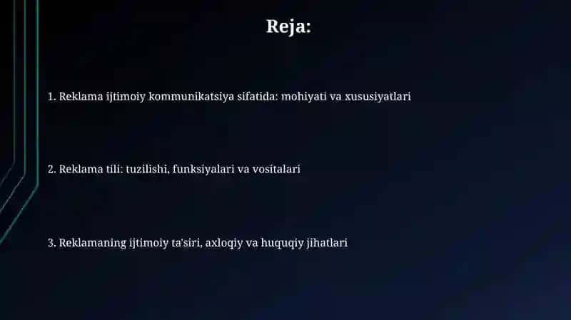 Reklama-ijtimoiv kommunikatsiya 2