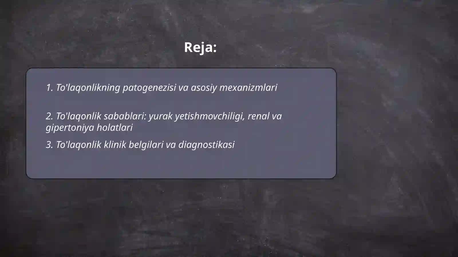 Gemodinamika buzilishi 2