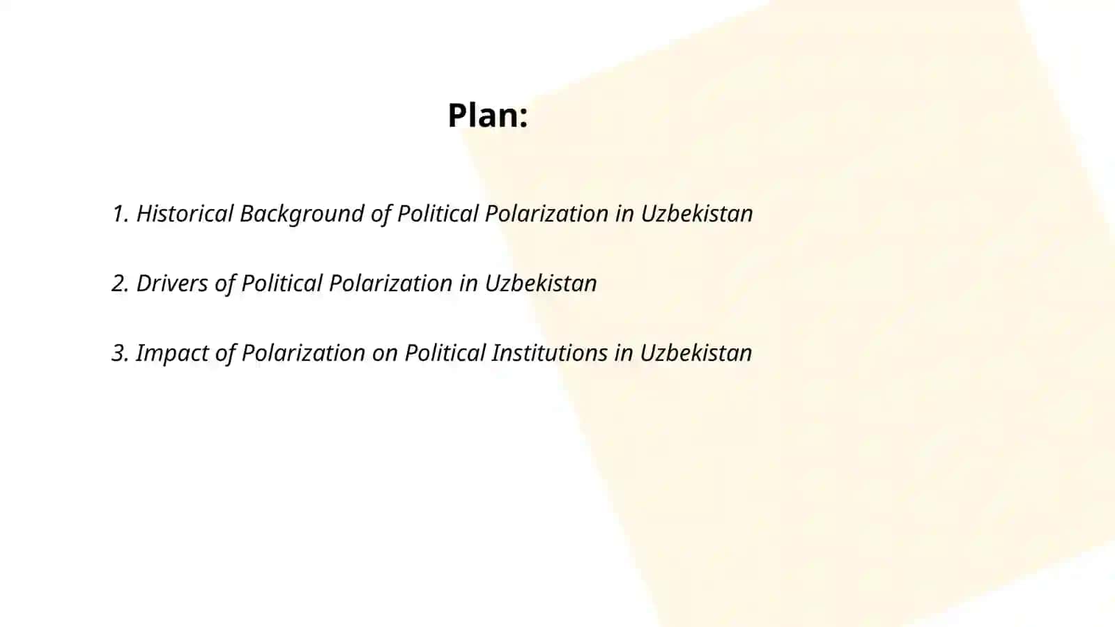 The impact of political polarization on Uzbekistan democracy 2
