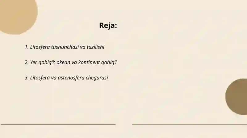 Litosfera 2