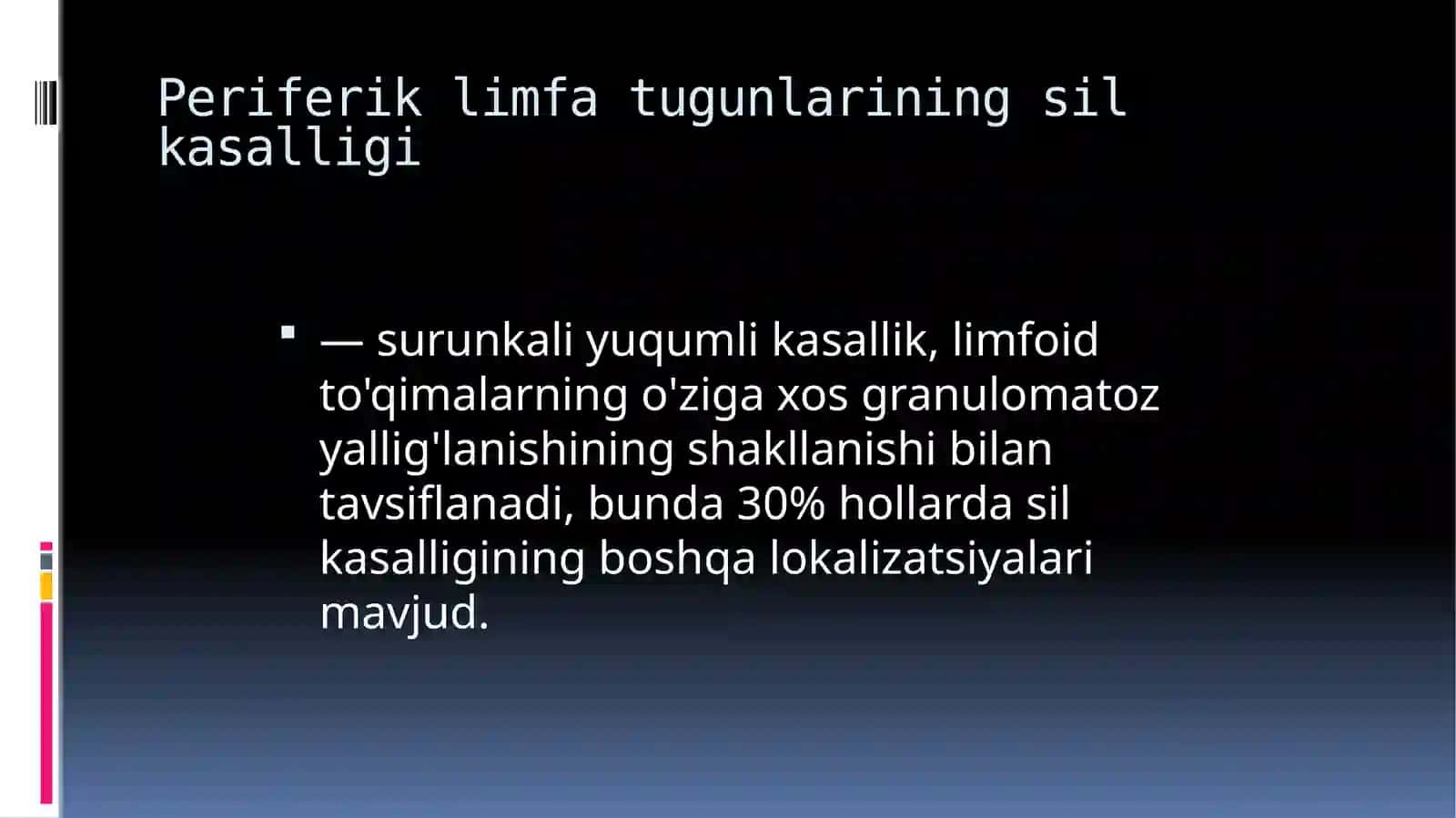 Periferik limfa tugunlarining sil kasalligi 2
