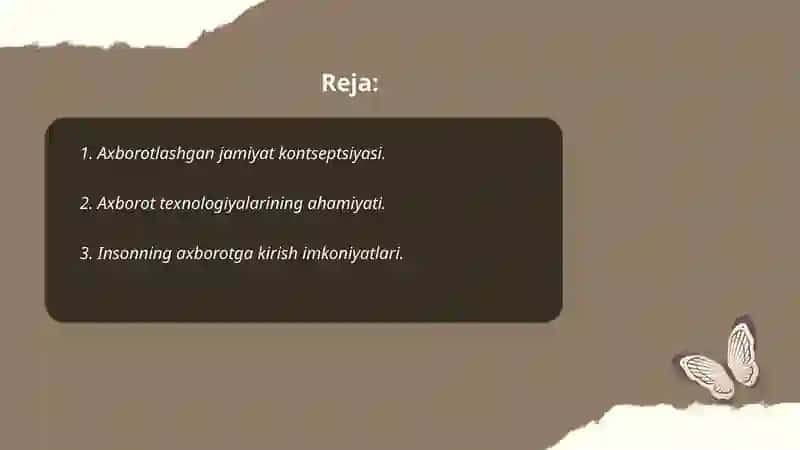 Axborotlashgan jamiyatda inson 2