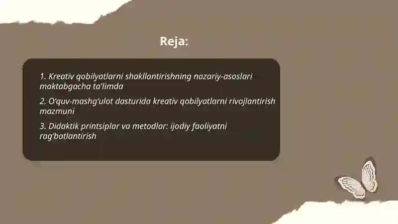 Boʻlajak maktabgacha ta'lim pedagoglarini kreativ qobilyatlarini rivojlantirish mazmuni 2
