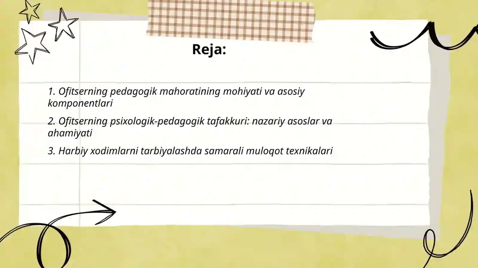 Ofitserning pedagogik mahorati uning psixologik-pedagogik tafakuri 2