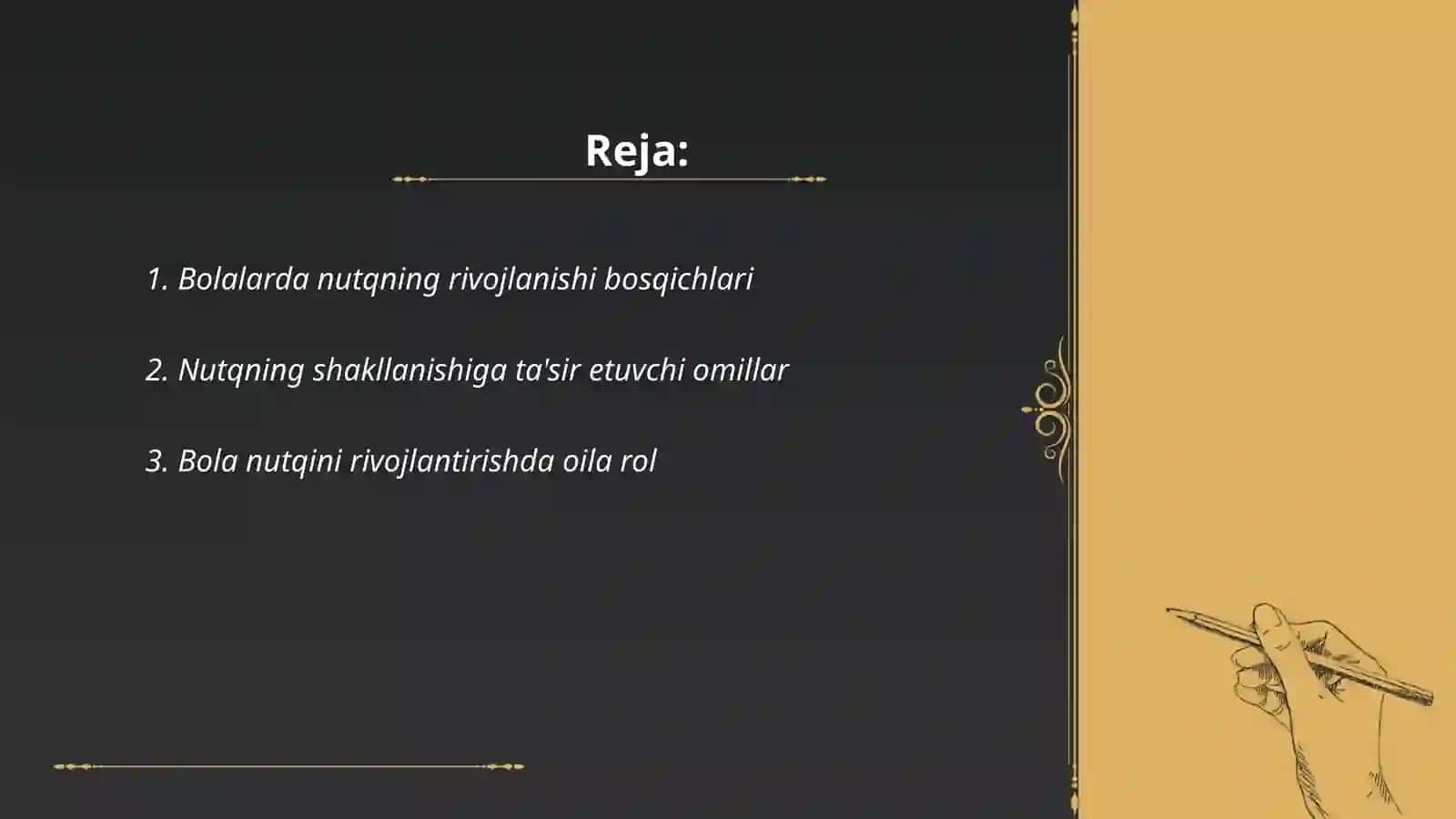 Bolalarda nutqning shakllanishi 2