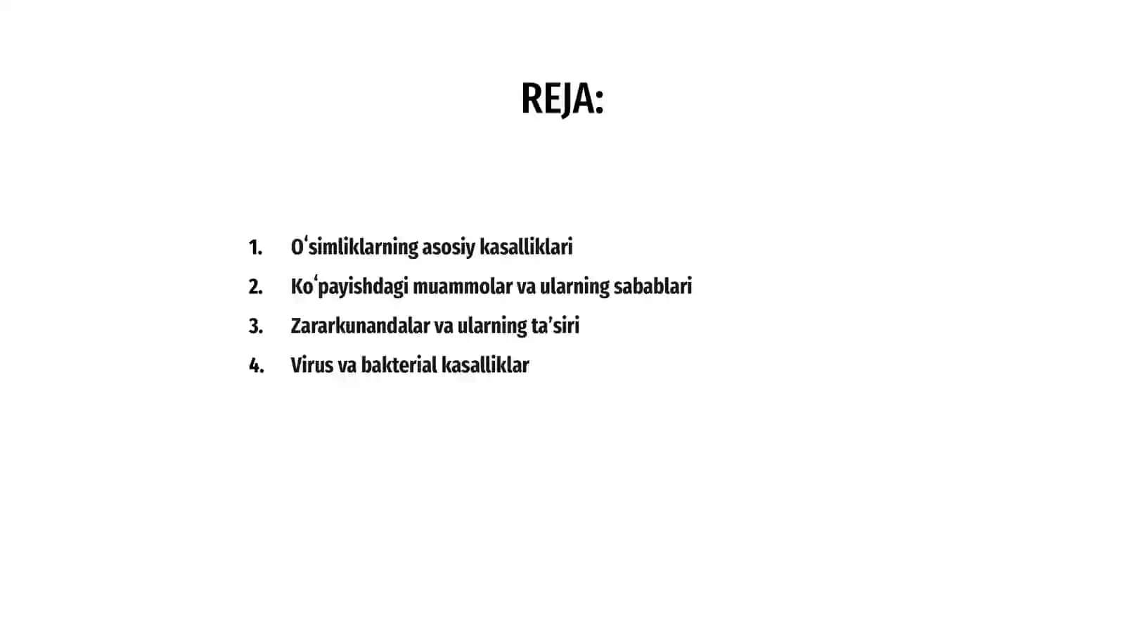 O'simliklarga zarar keltiruvchi turli xil kasalliklar 2