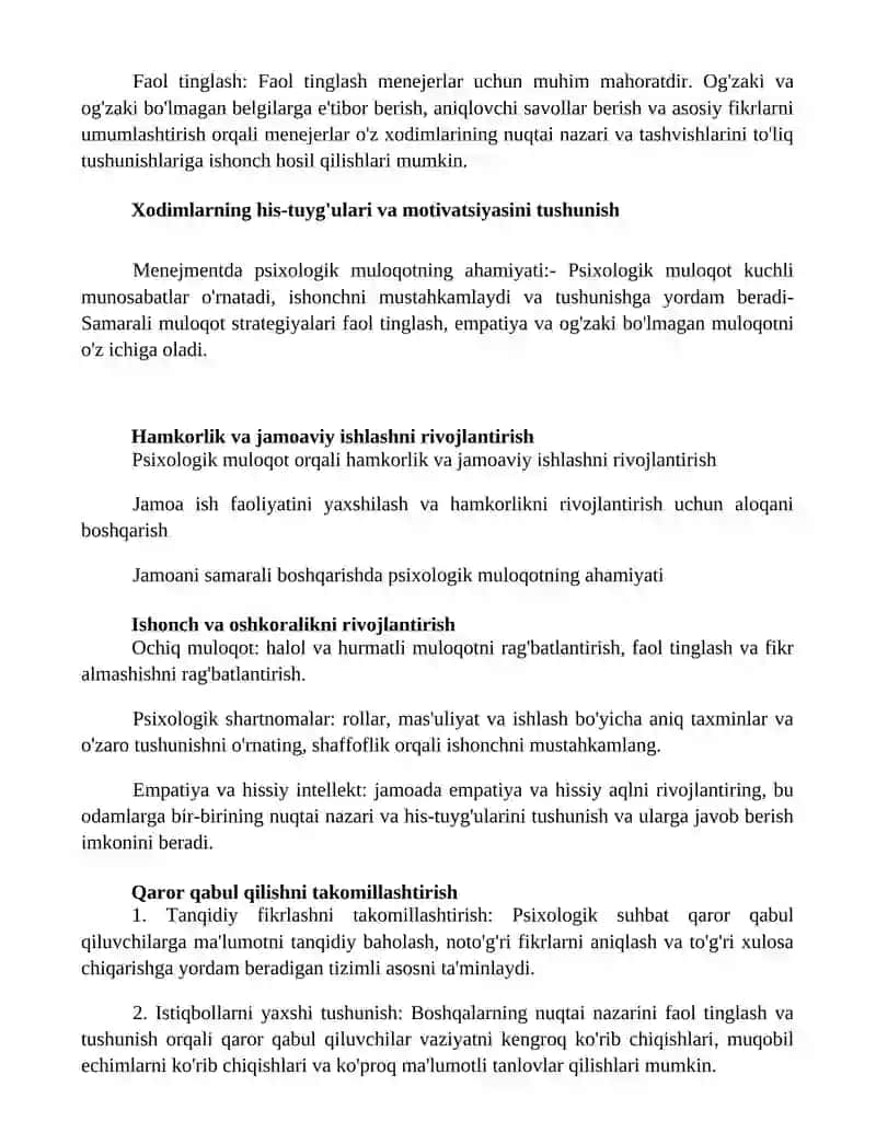 Boshqaruvada Psixologik Muloqotning Ahamiyati 2