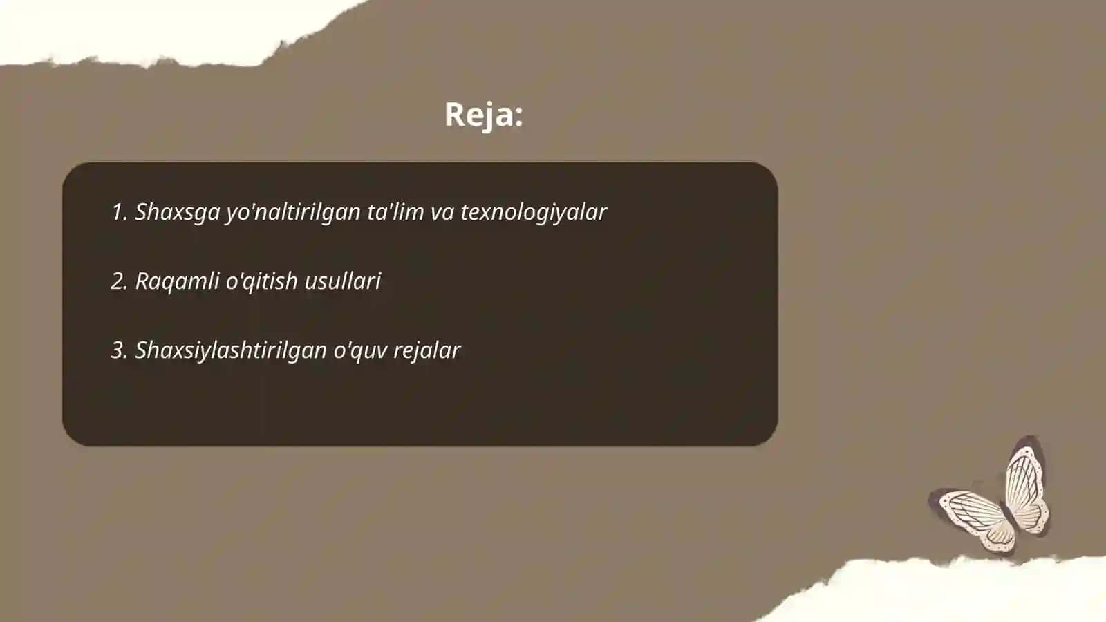 Shaxsga yo'naltirilgan ta'lim va texnologiyalar 2