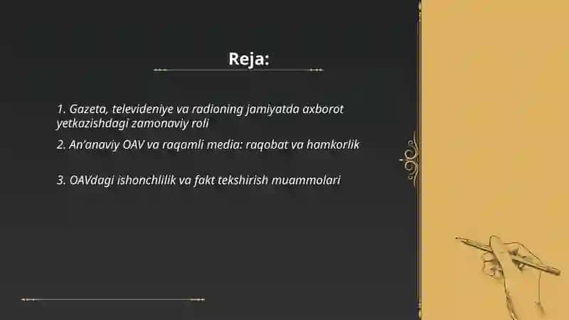 Anʼanaviy OAV va raqamli media: raqobat va hamkorlik 2