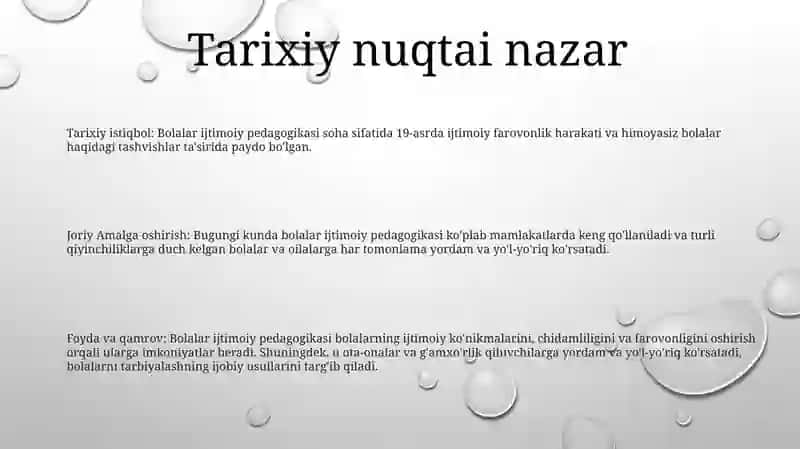 Bolalar Ijtimoiy Moslashuvi Fanining Joriy Etilishi 2