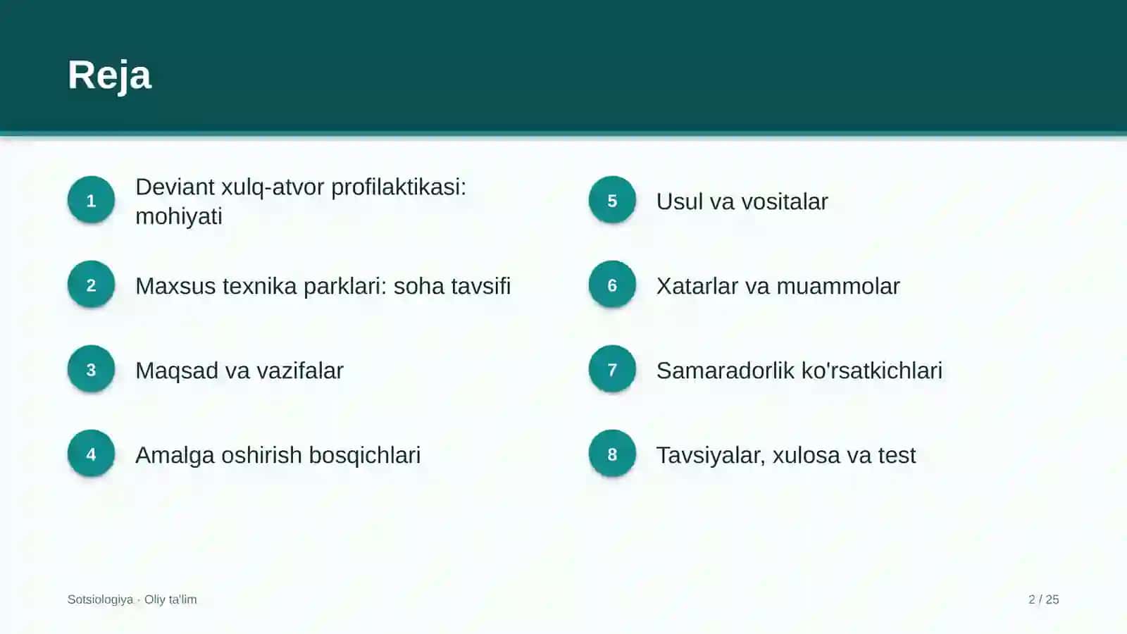 maxsus texnika parklarida deviant xulq atvor profilaktikasi 5401 2