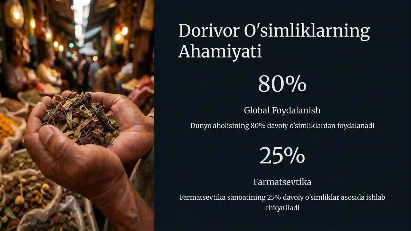 Dorivor O'simliklarning Ahamiyati 2