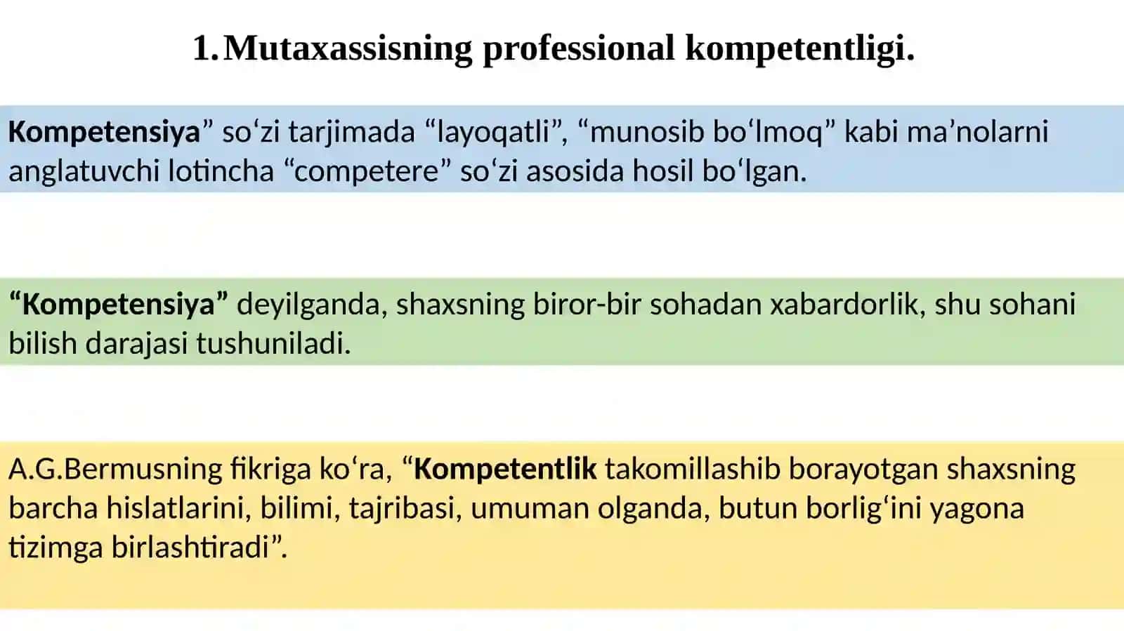 Professional kompetentsiya 2