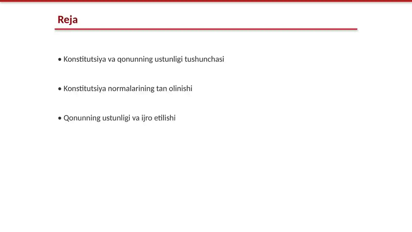 Konstitutsiya va qonunning ustunligi tushunchasi 2