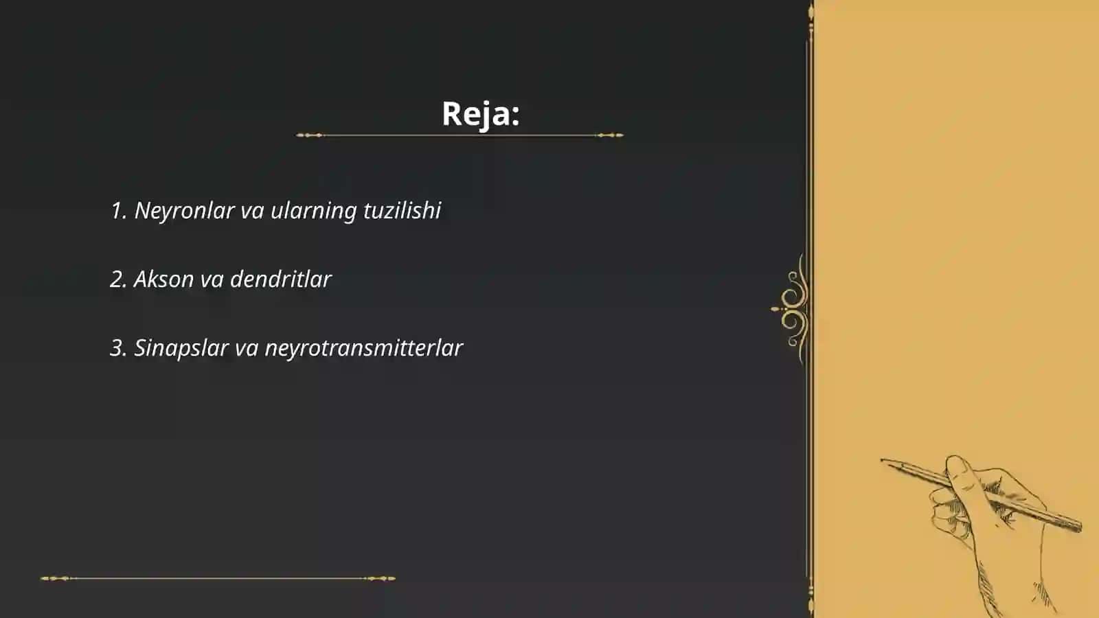 Xulq atvorning nerv-fiziologik asoslari 2
