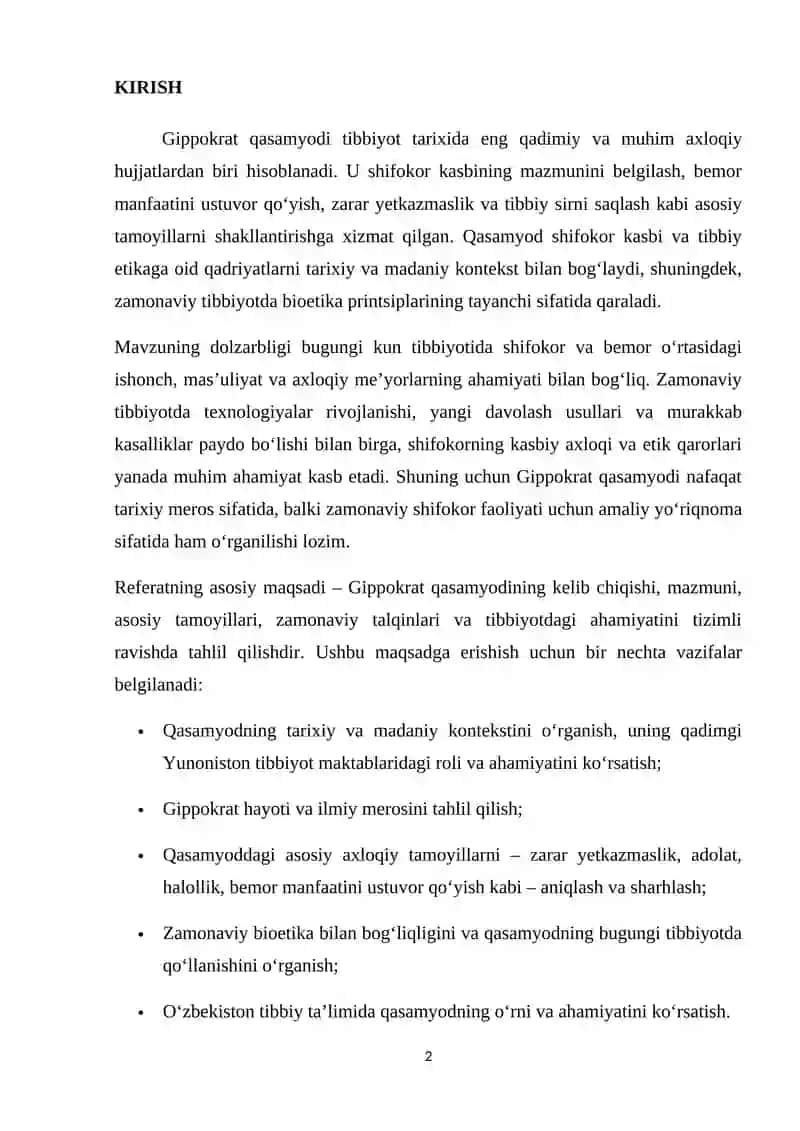 Gippokrat qasamyodi 2