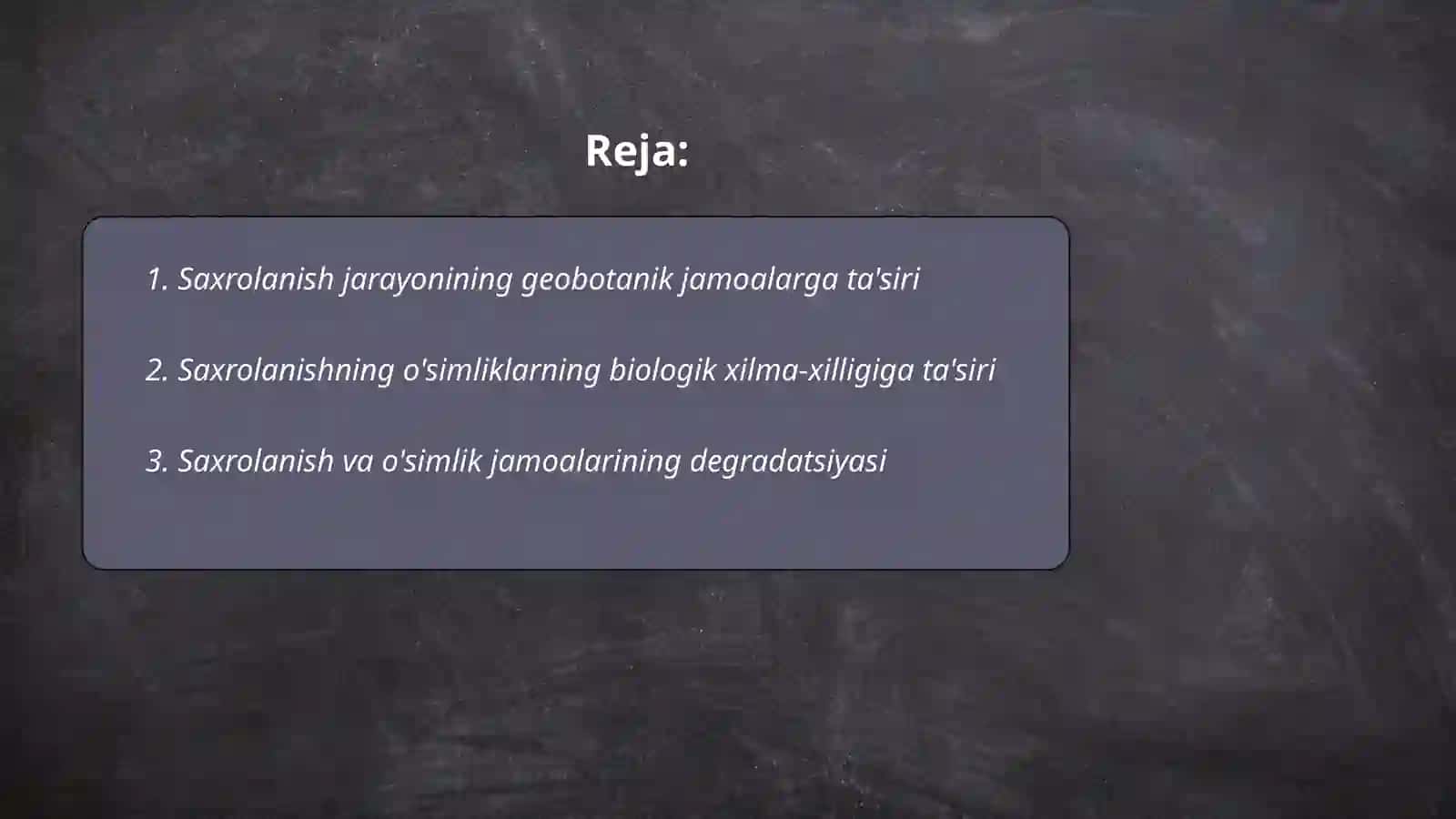 Saxrolanish Òzbekiston òsimliklar jamoasiga ta'siri 2