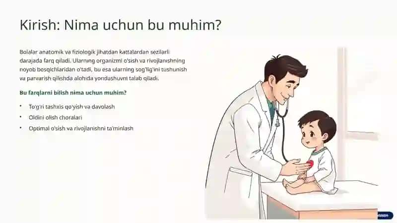 Bolalar yoshiga oid anatomik va fiziologik xususiyatlar 2