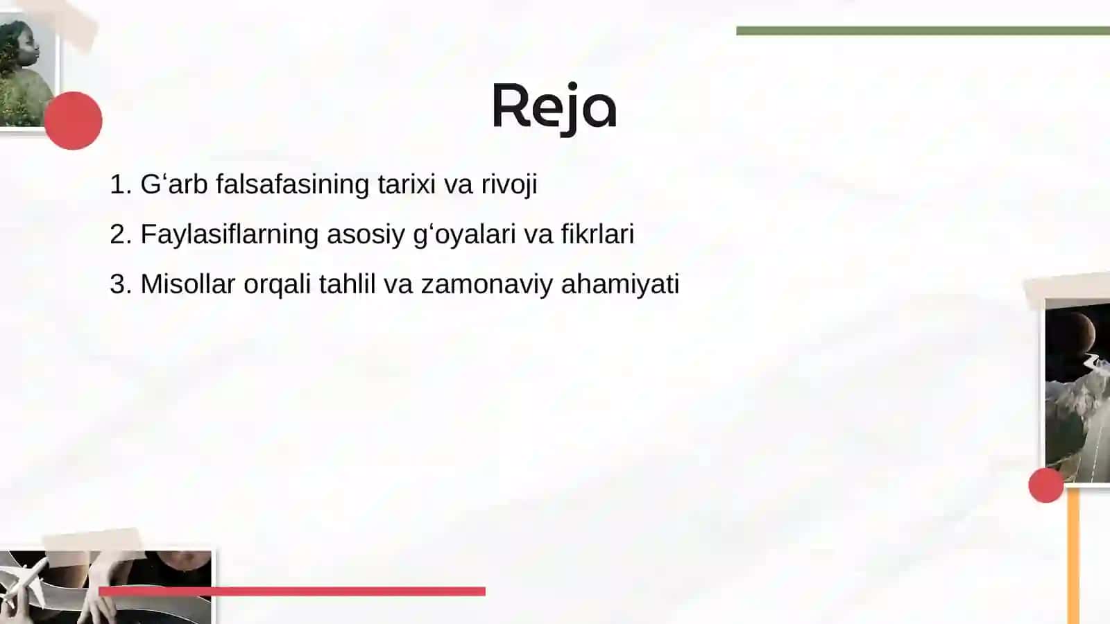 Gʻarb falsafasi faylasiflarini gaplari: 10 ta misol 2