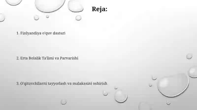 Finlyandiya o'quv dasturi 2