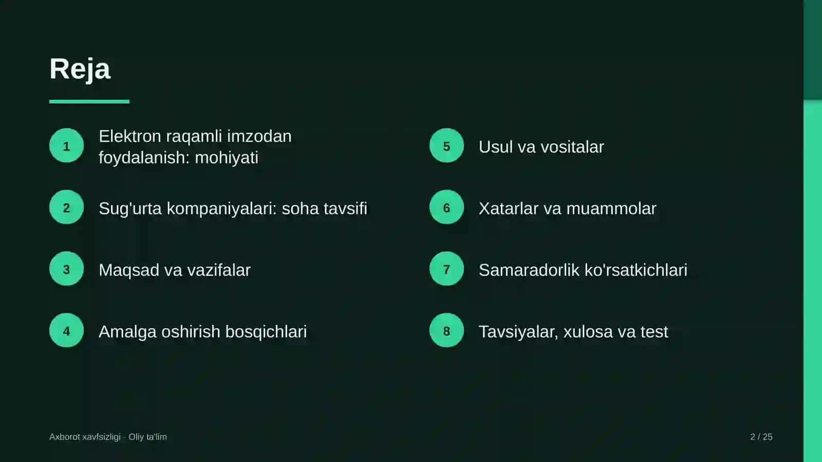 sug'urta kompaniyalarida elektron raqamli imzodan foydalanish 2450 2
