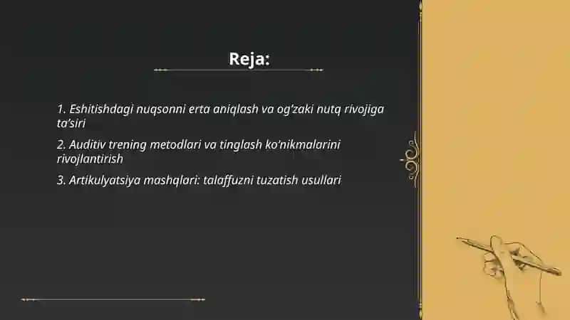 Eshitishida nuqsoni boʻlgan bolalarning ogʻzaki nutqini oʻstirish 2