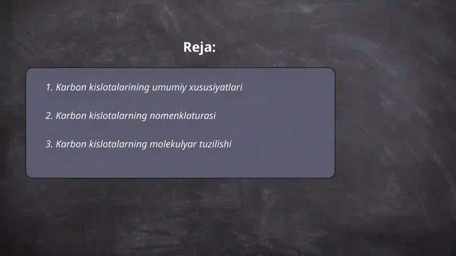 Karbon kislotalar 2
