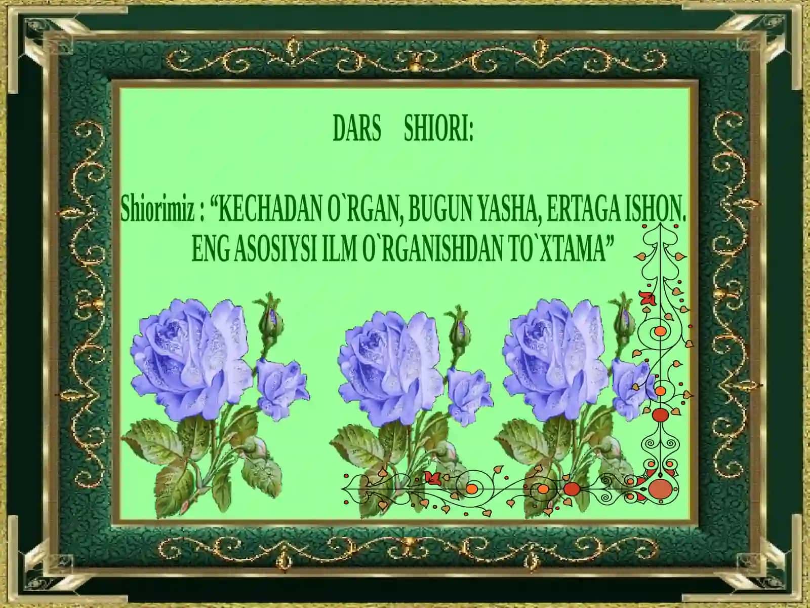 "YORDAMCHI SO’ZLAR" mavzusidatayyorlagan DARS ISHLANMASI 2