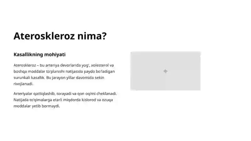 Ateroskleroz: Anatomik Asoslari 2