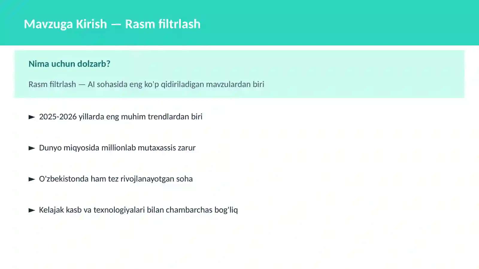 Rasm filtrlash 2
