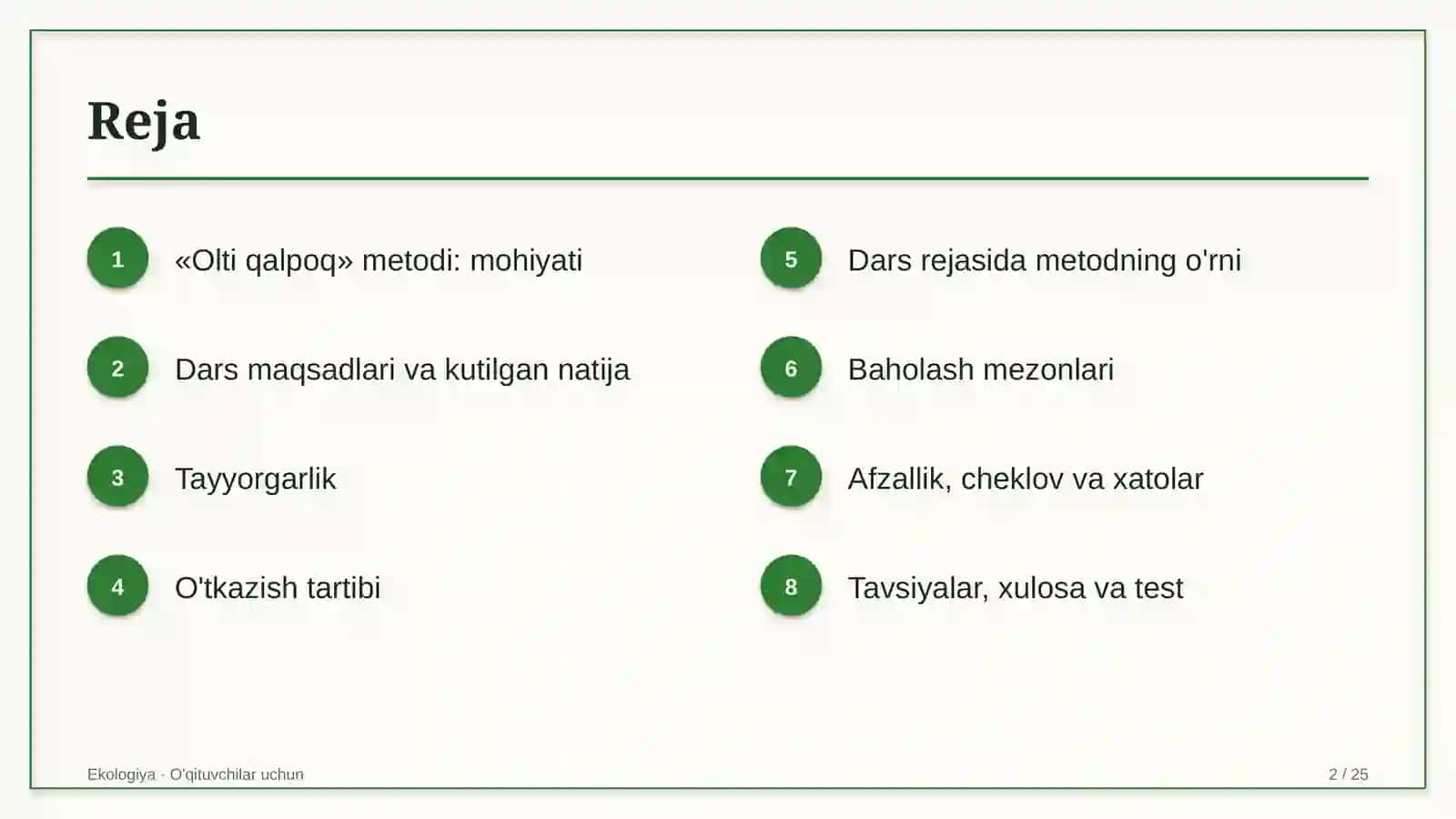 ekologiya darslarida olti qalpoq metodidan foydalanish 3929 2