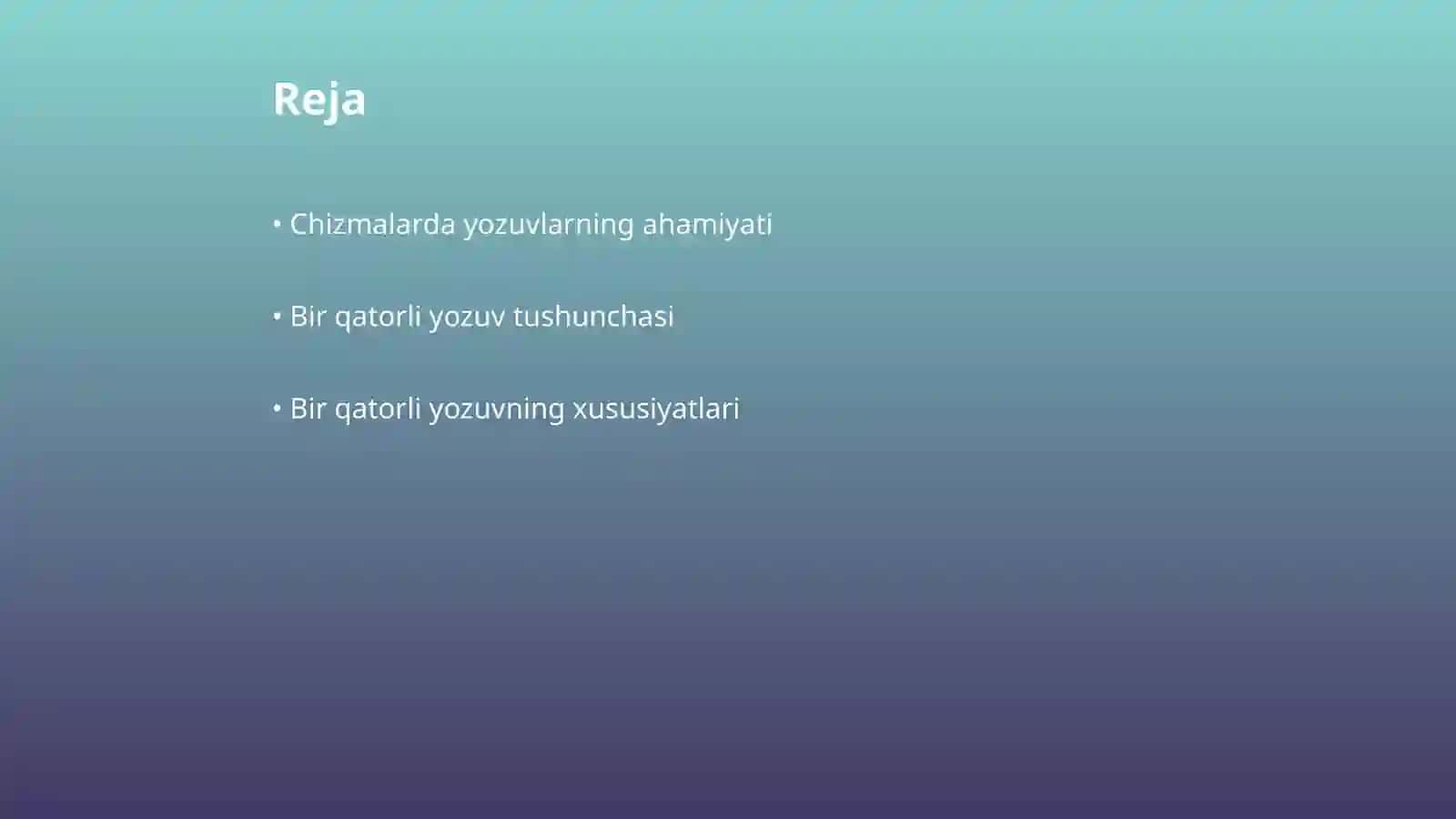 Chizmalarda yozuvlarni chizish va ularni o‘zgartirish 2