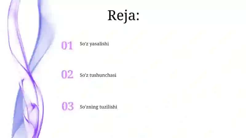 So'z va uning tarkibi 2