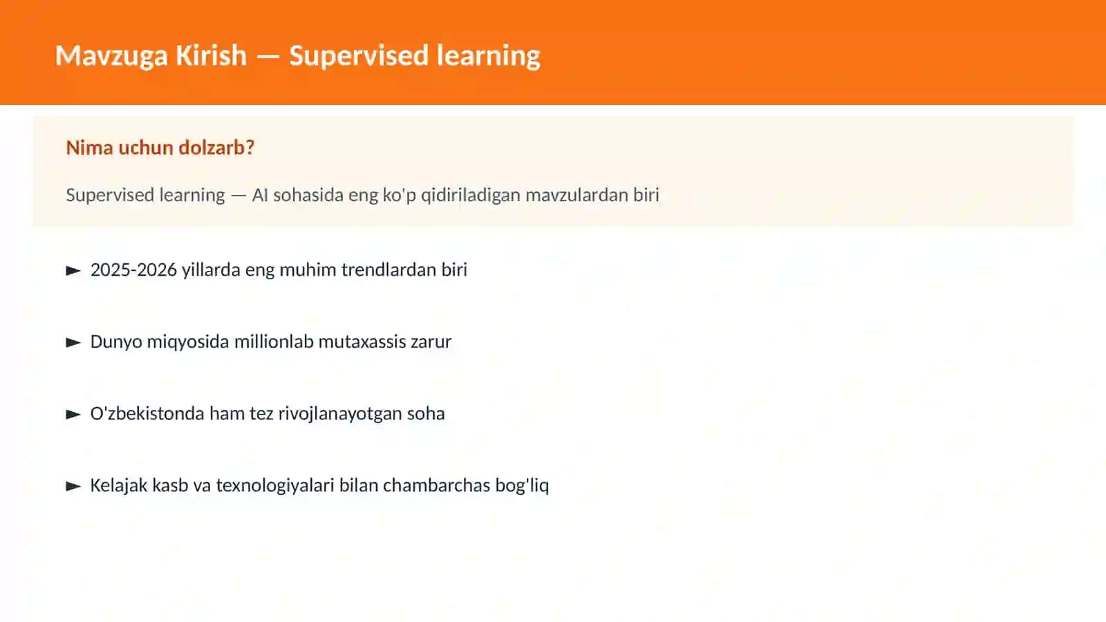 Machine Learning Asoslari 2