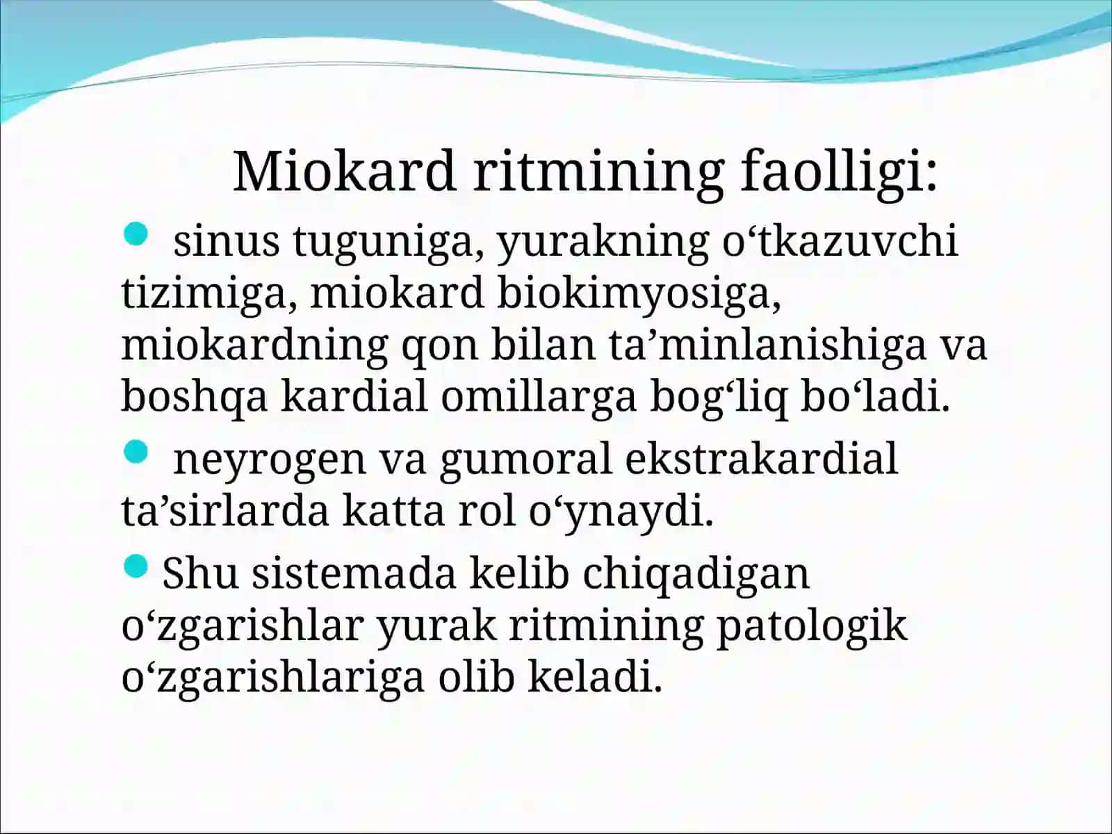 ARITMIYAGA QARSHI MODDALAR 2