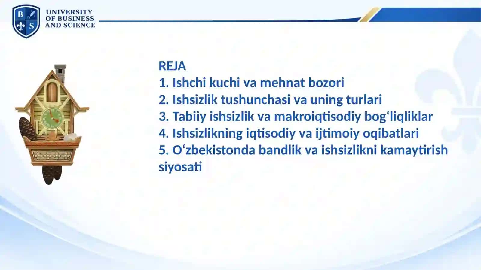 ISHCHI KUCHI VA ISHSIZLIK 2