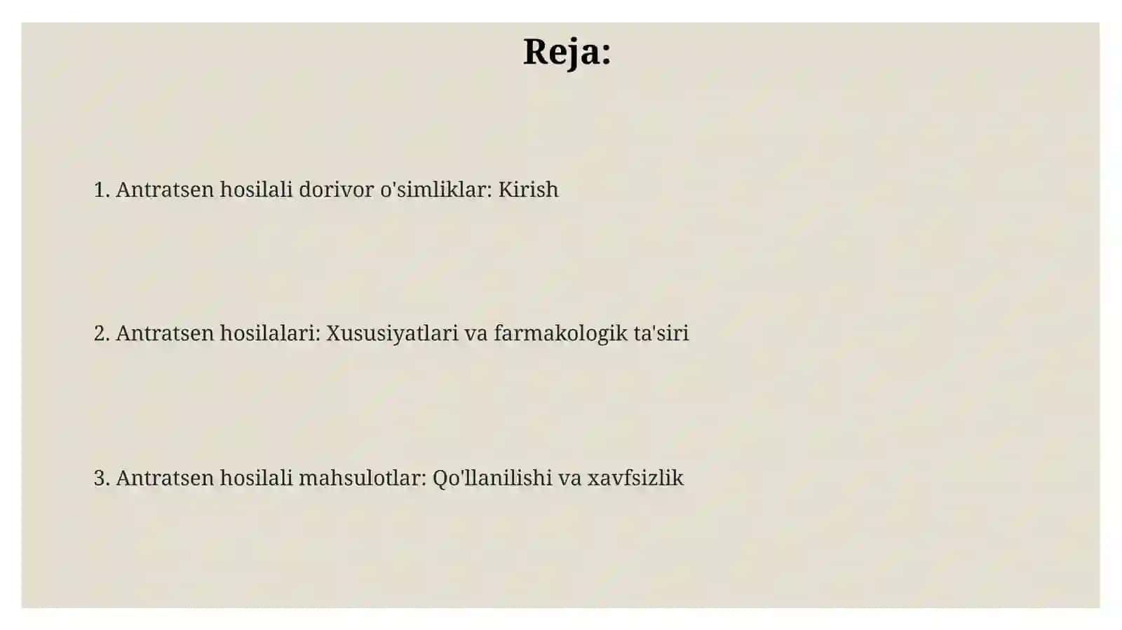 Antratsen hosilalari 2