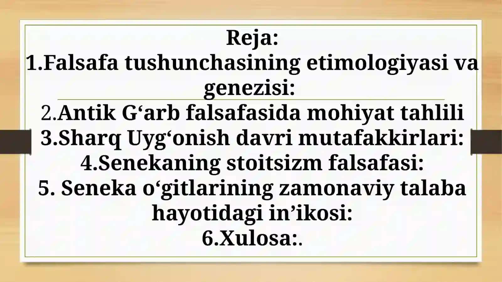 falsafaning mohiyati 2