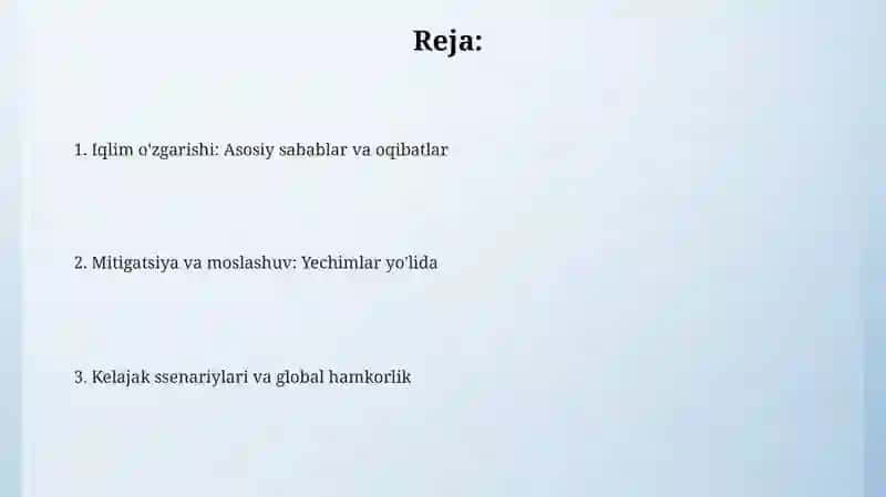 Iqlimozgarishi 2