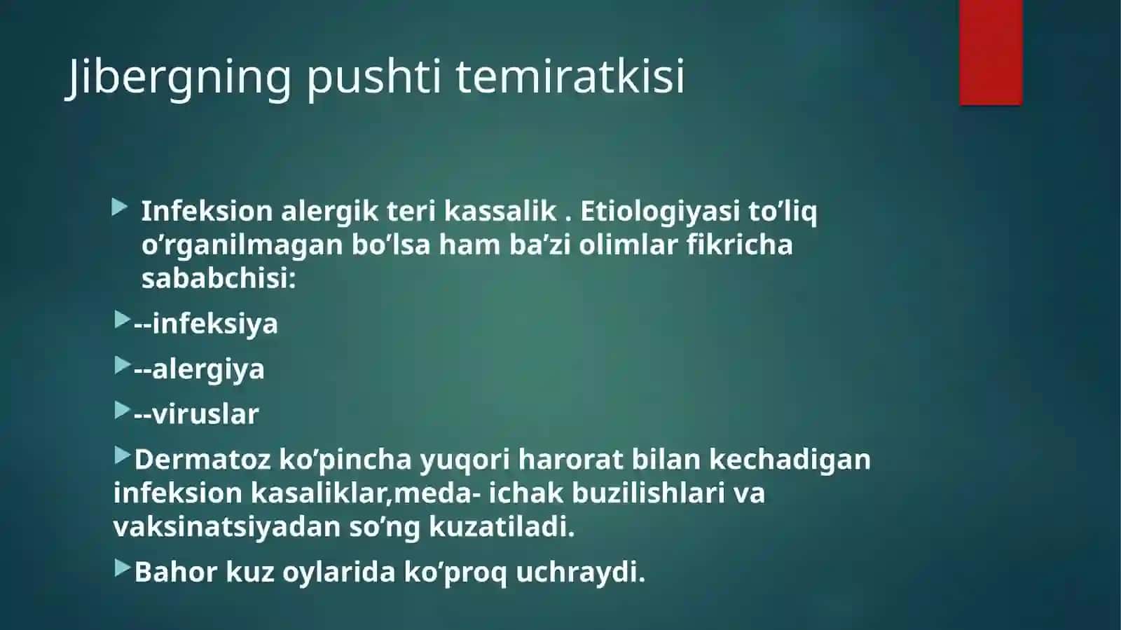 Jiberning pushti temiratkisi 2