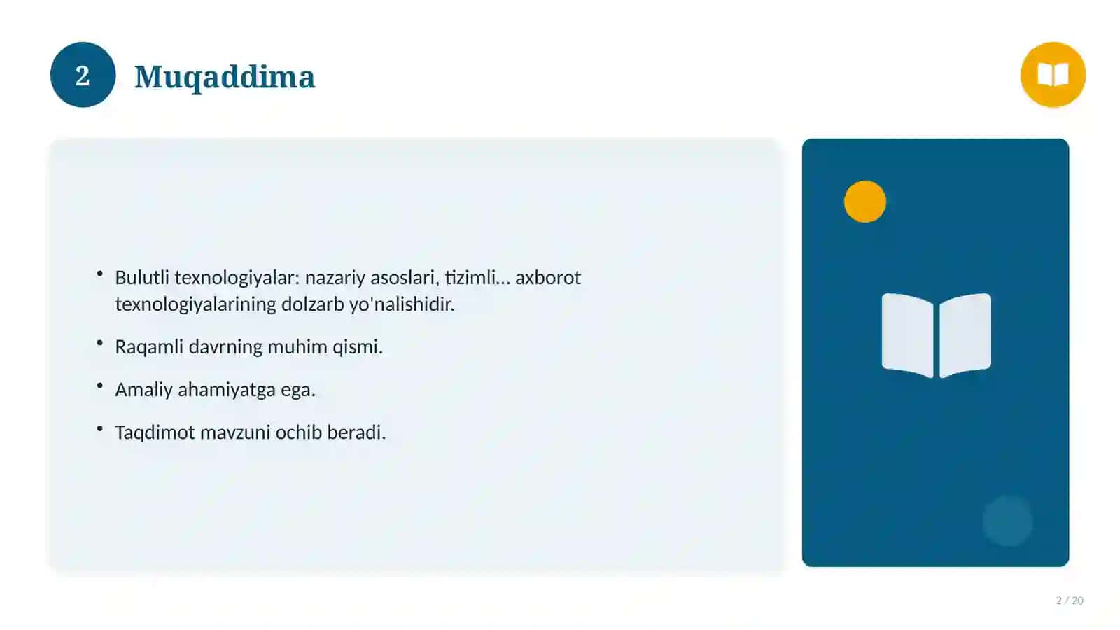 Bulutli texnologiyalar: nazariy asoslari, tizimli yondashuvda 2