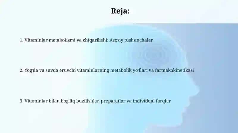Tabiiy va sun'iy vitaminlar 2