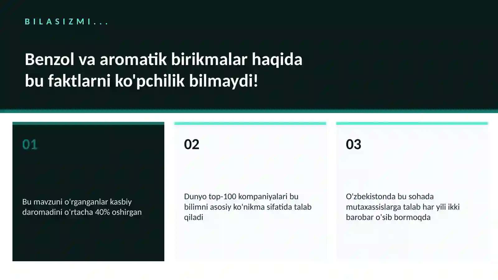 Benzol va aromatik birikmalar 2